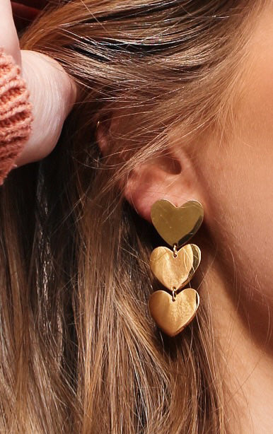 Ohrringe - golden love