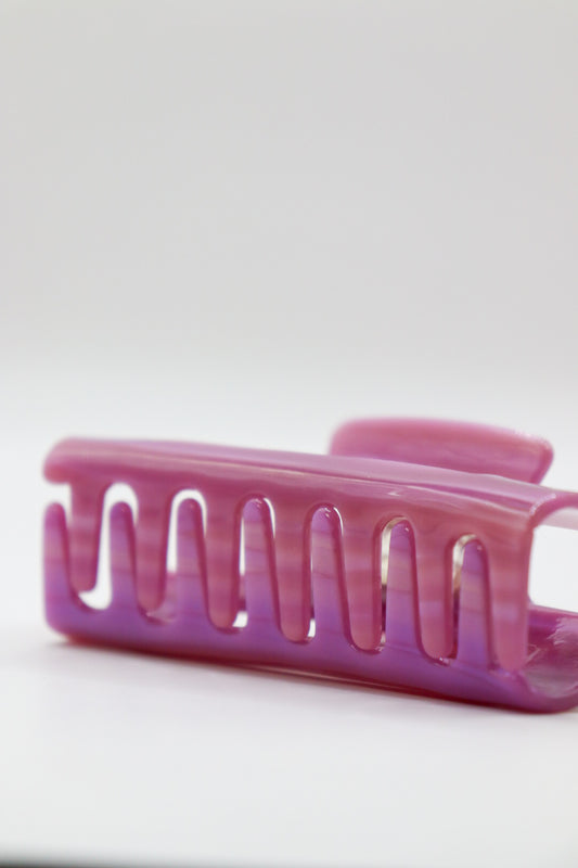 Haarklammer - lilac wave