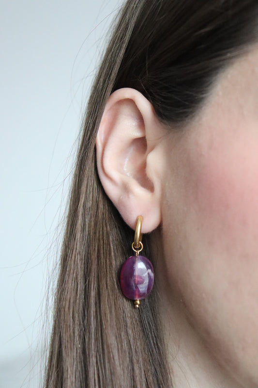 Ohrringe - berry glow