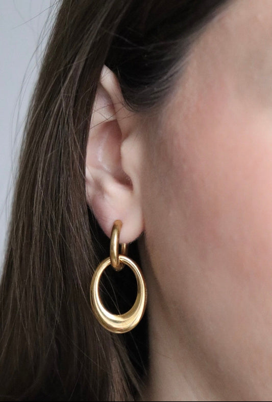 Ohrringe - golden flow