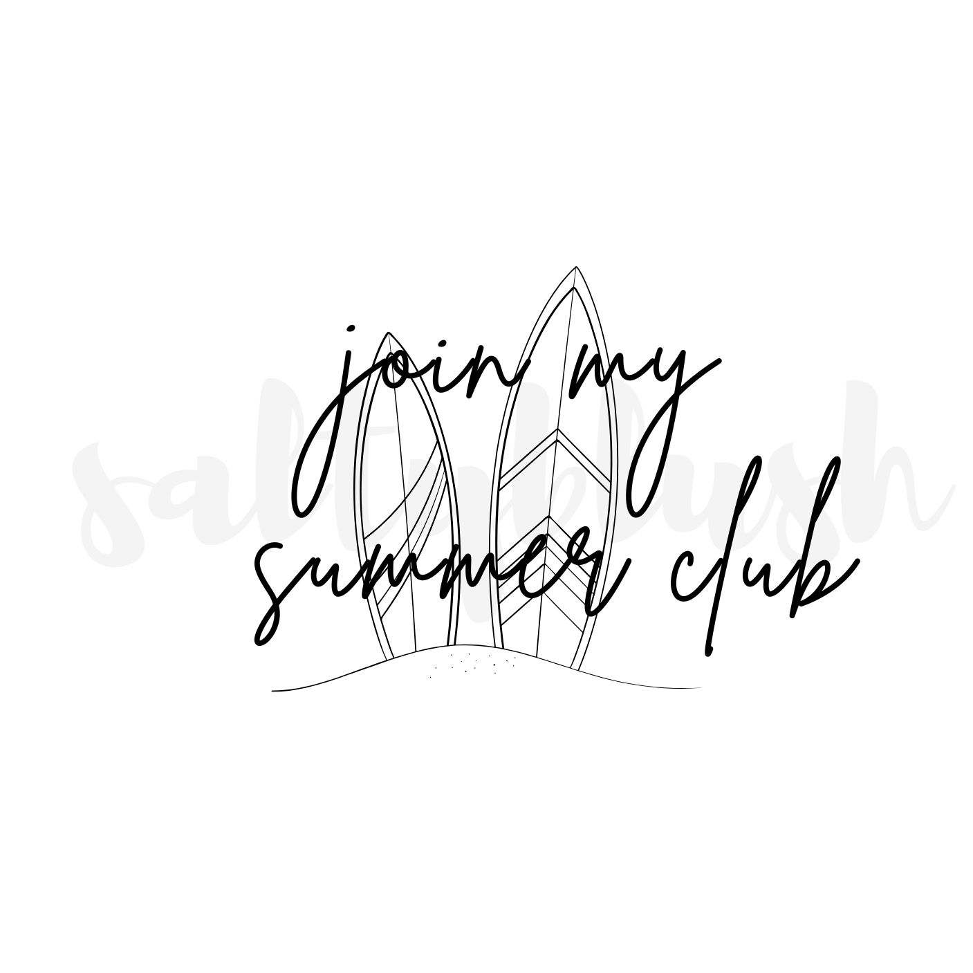 Kosmetiktasche - Summer Club