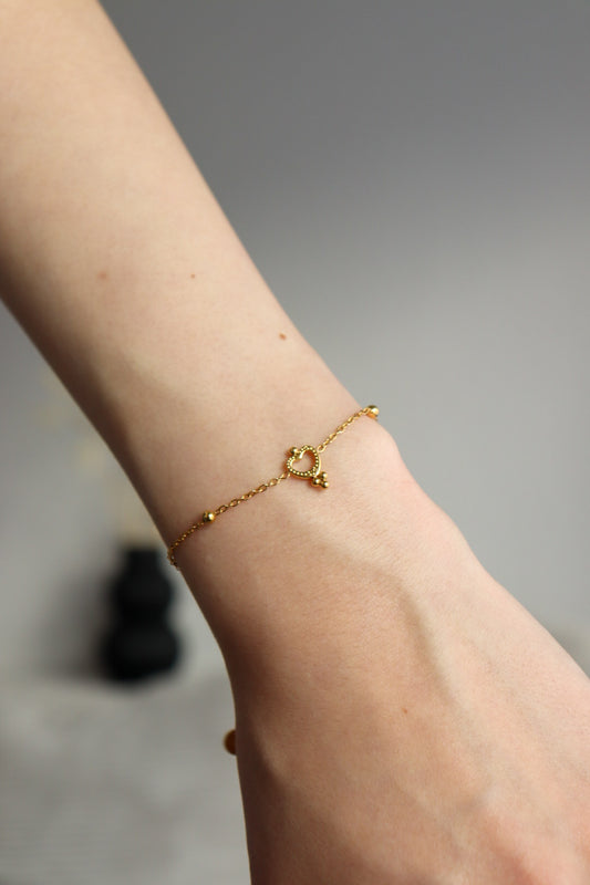 Armband - Golden Heart