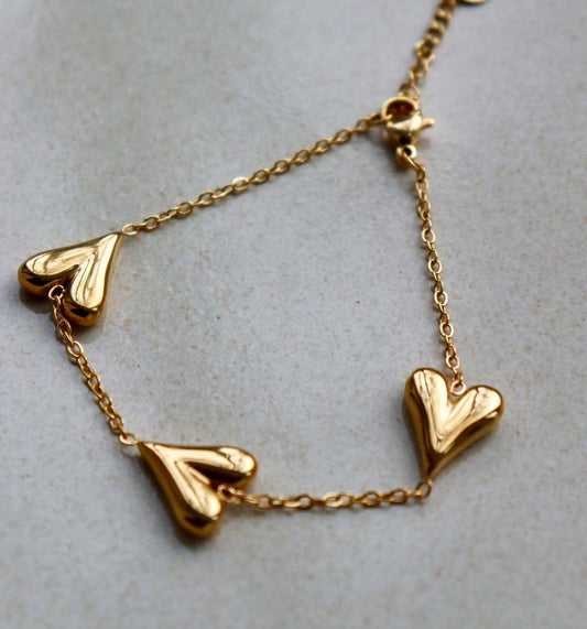 Armband - golden love