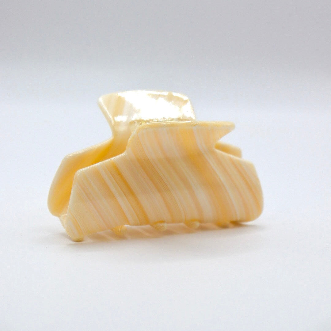 Haarklammer - Ivory Marble
