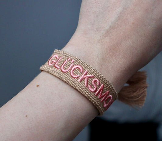 Statement Armband - Glücksmomente