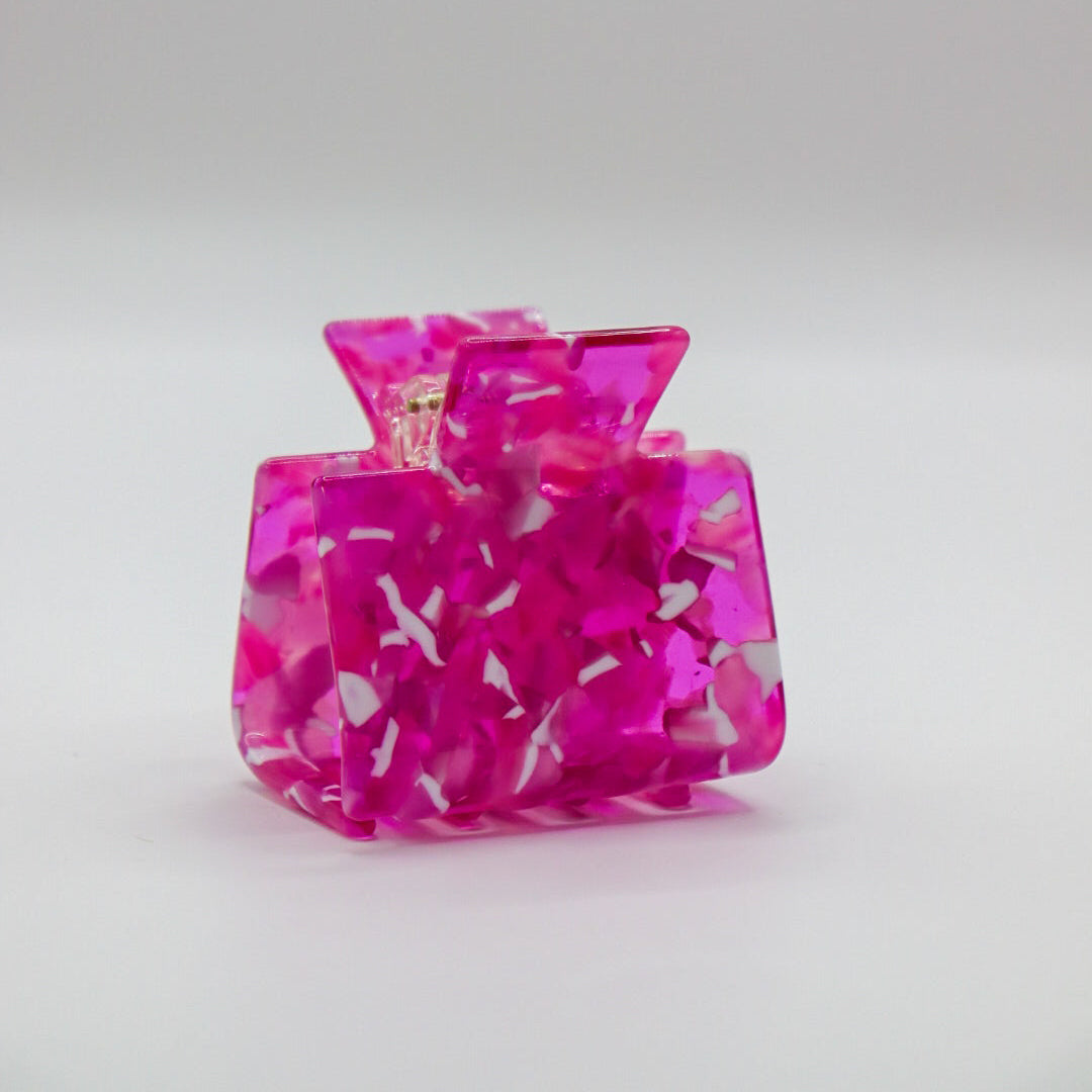 Haarklammer - hot pink crush