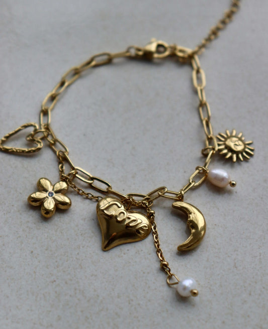 Armband - love & light