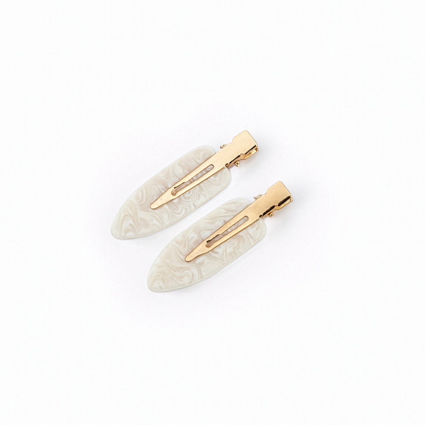 Hair Clips - Ivory Pearl