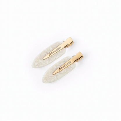 Hair Clips - Ivory Pearl