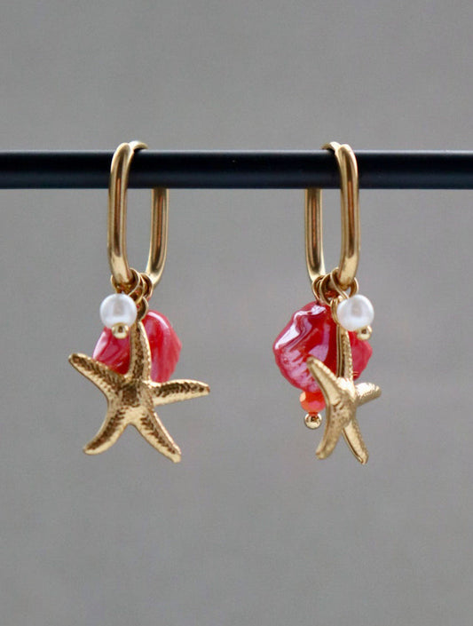 Ohrringe - Pearl and Sea