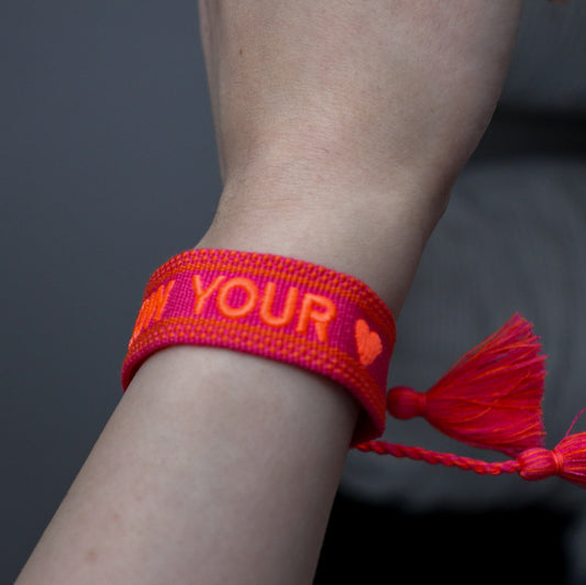 Statement Armband - Follow your heart