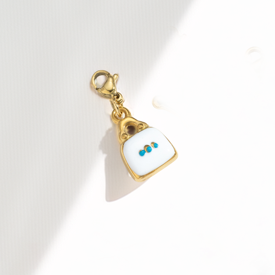 Charm - Handtasche weiß