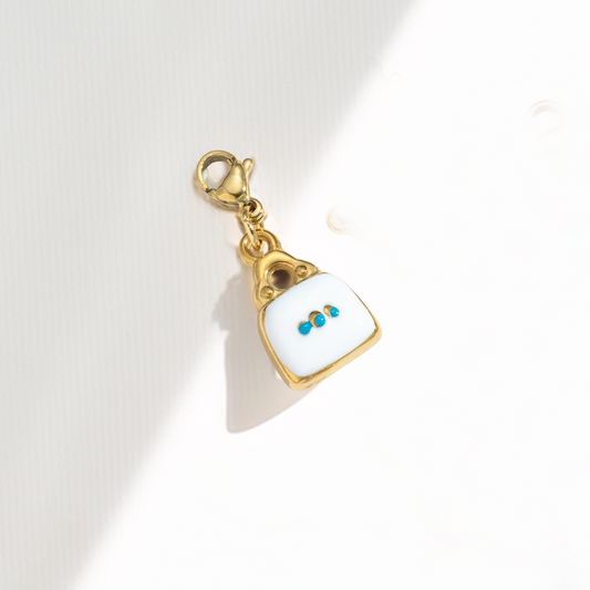 Charm - Handtasche weiß