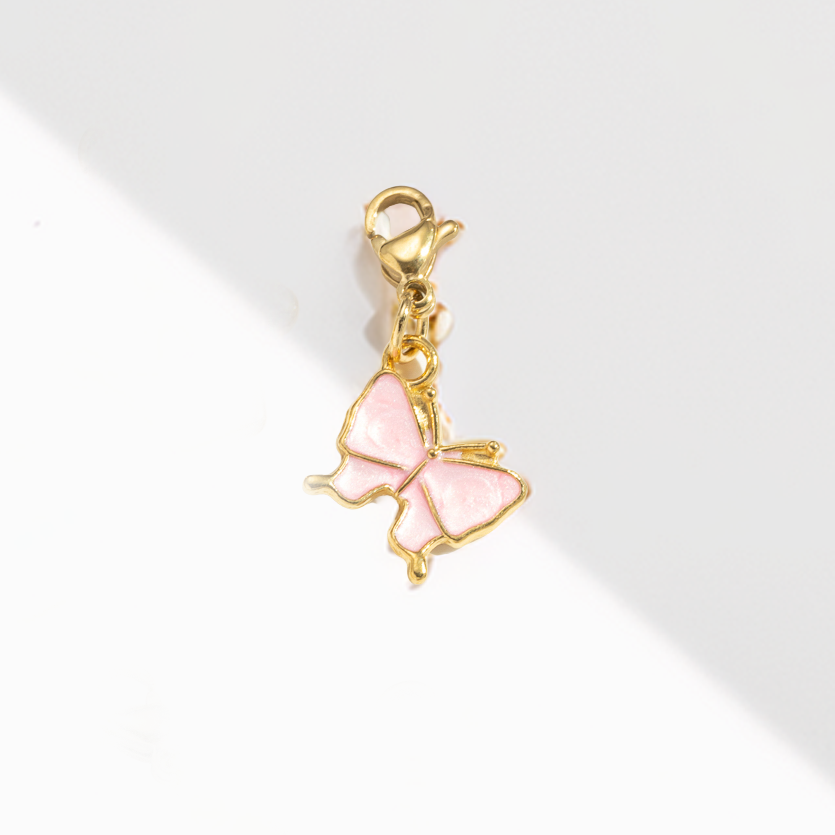 Charm - Schmetterling rosa