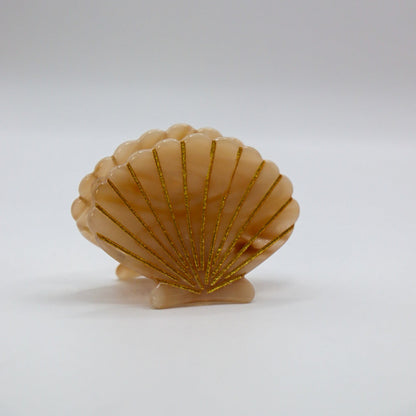 Haarklammer - Amber Shell