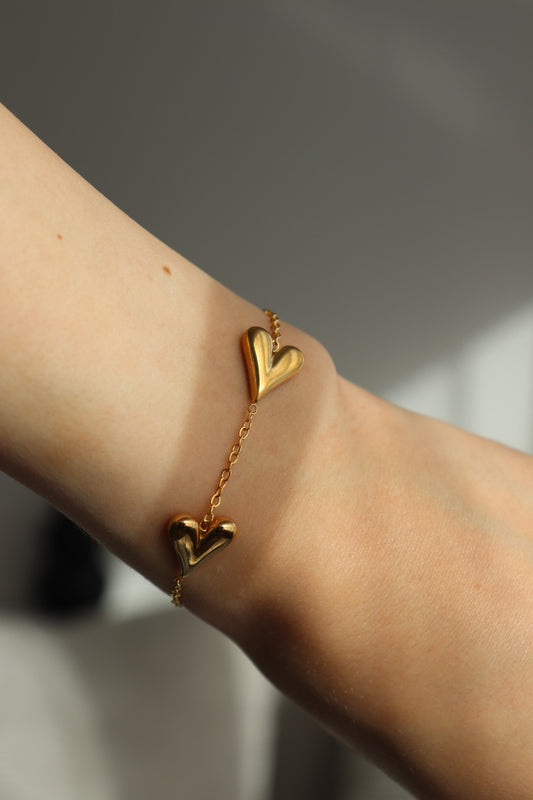 Armband - golden love
