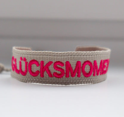 Statement Armband - Glücksmomente