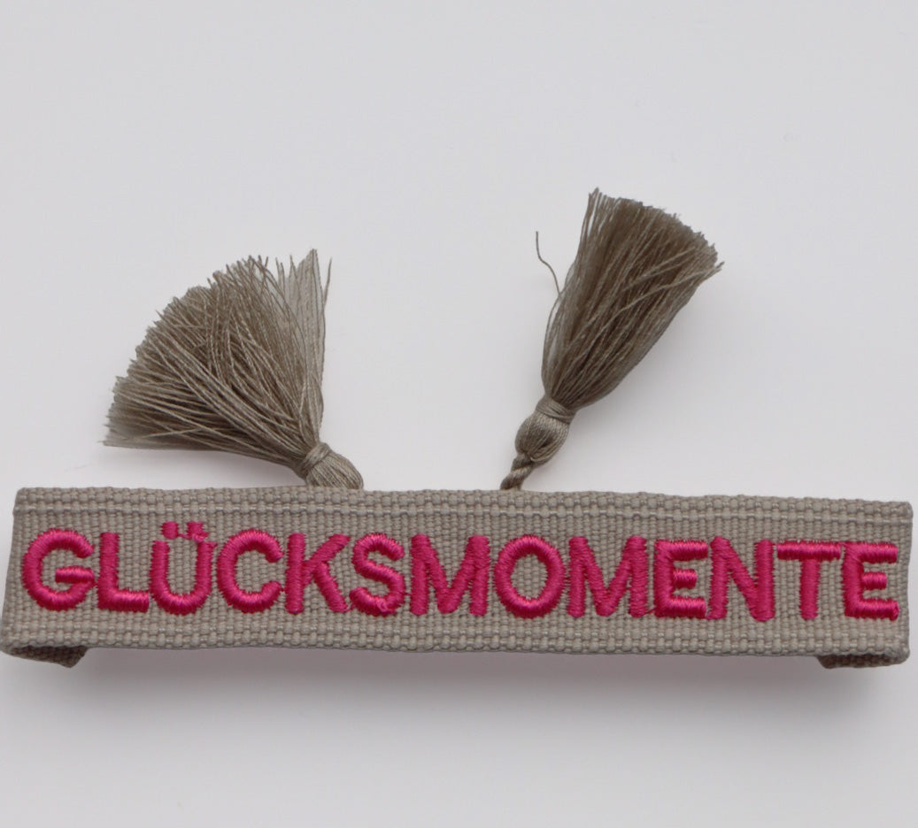 Statement Armband - Glücksmomente