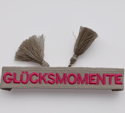 Statement Armband - Glücksmomente