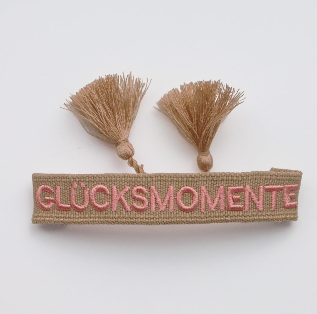 Statement Armband - Glücksmomente