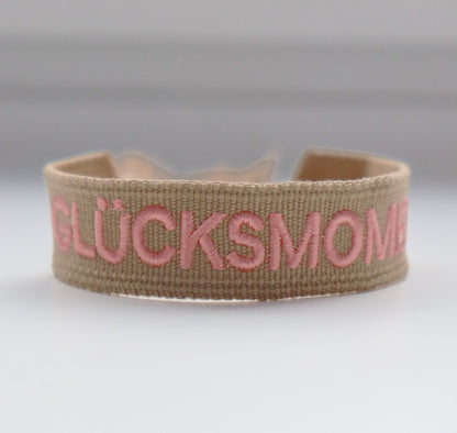 Statement Armband - Glücksmomente