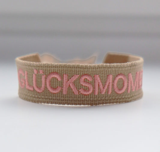 Statement Armband - Glücksmomente