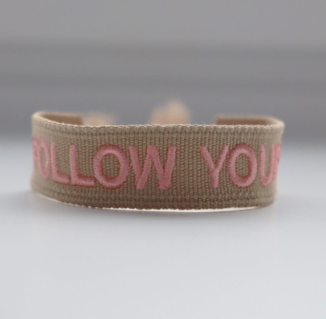 Statement Armband - Follow your heart