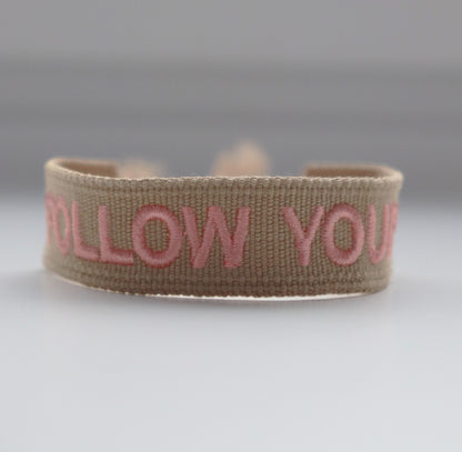 Statement Armband - Follow your heart