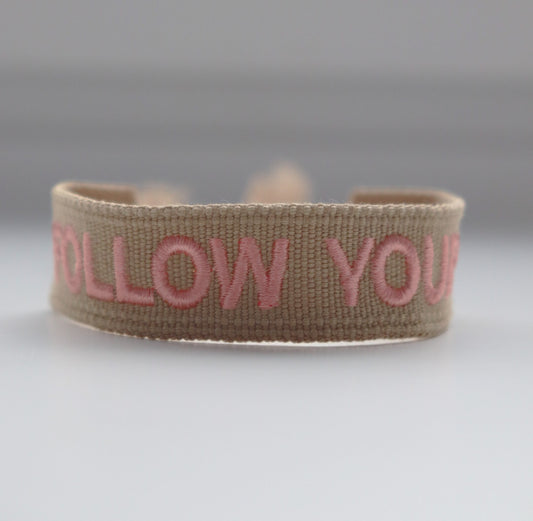 Statement Armband - Follow your heart