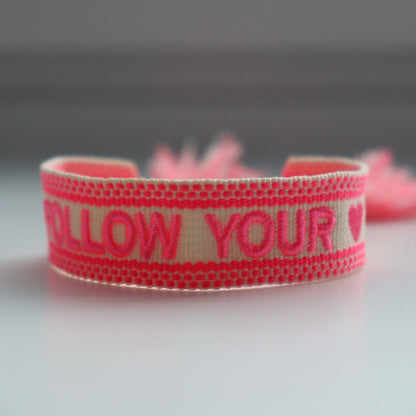 Statement Armband - Follow your heart