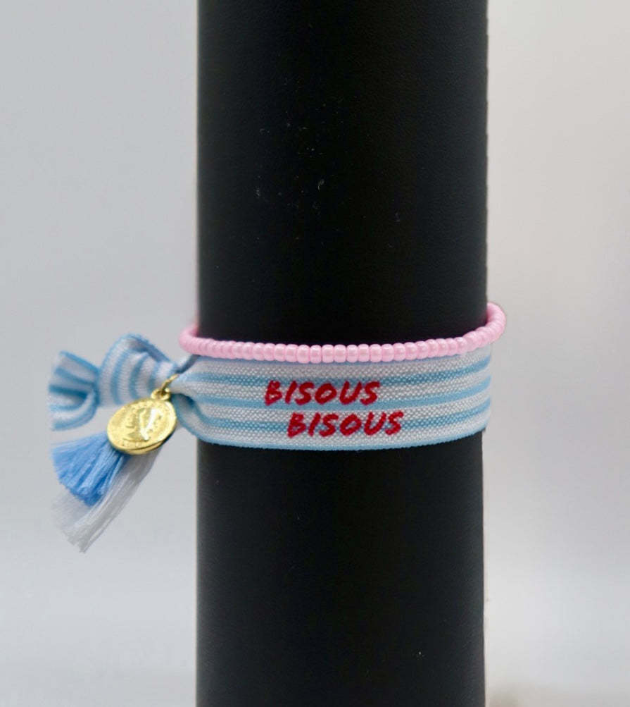 Elastische Armbänder - bisous bisous