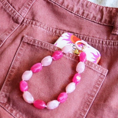 Phone Charm - blush pearl