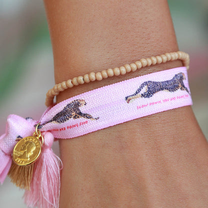 Elastische Armbänder - Leopard